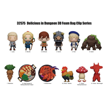 Expositor de clips para bolsas de PVC Delicious in Dungeon Serie 1 (24)