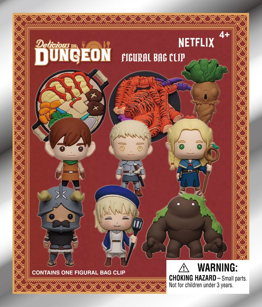 Expositor de clips para bolsas de PVC Delicious in Dungeon Serie 1 (24)