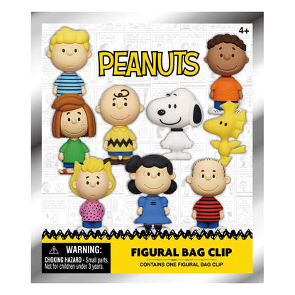 Peanuts 3D PVC Bag Clips Snoopy Series 1 Display (24)