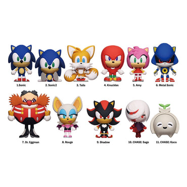 Sonic - Hedgehog 3D PVC Çanta Klipleri Seri 1 Ekran (24)