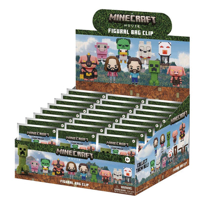 Minecraft 3D PVC Taskeclips Series 1 Display (24)