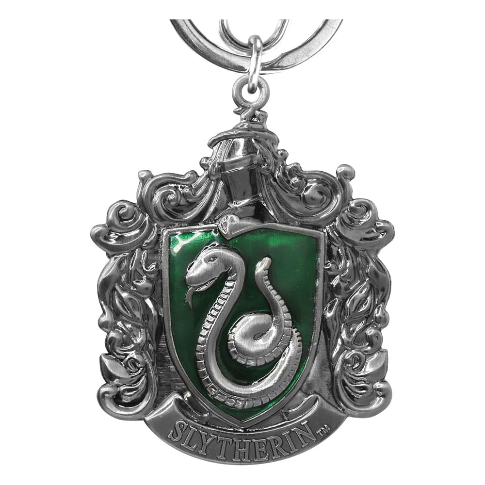 Harry Potter Zinn-Schlüsselanhänger Slytherin Wappen