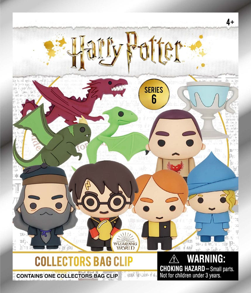 Clip per borse in PVC 3D Harry Potter Serie 6 Display (24)