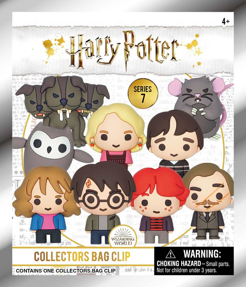Clip per borse in PVC 3D Harry Potter Serie 7 Display (24)