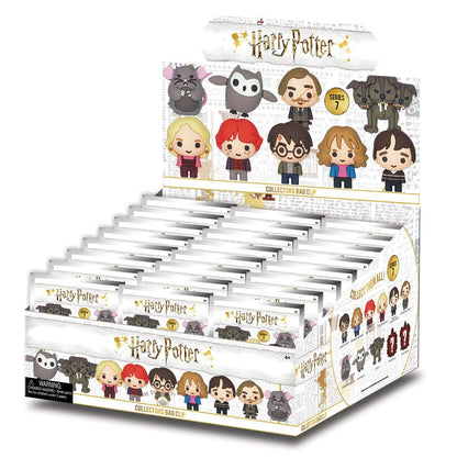 Clip per borse in PVC 3D Harry Potter Serie 7 Display (24)
