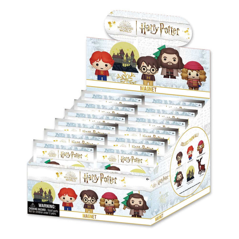 Harry Potter 3D Magnets Christmas Series Display (12)