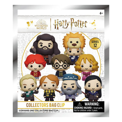 HARRY POTTER 3D PVC Bag Clips Serie 12 Display (24)