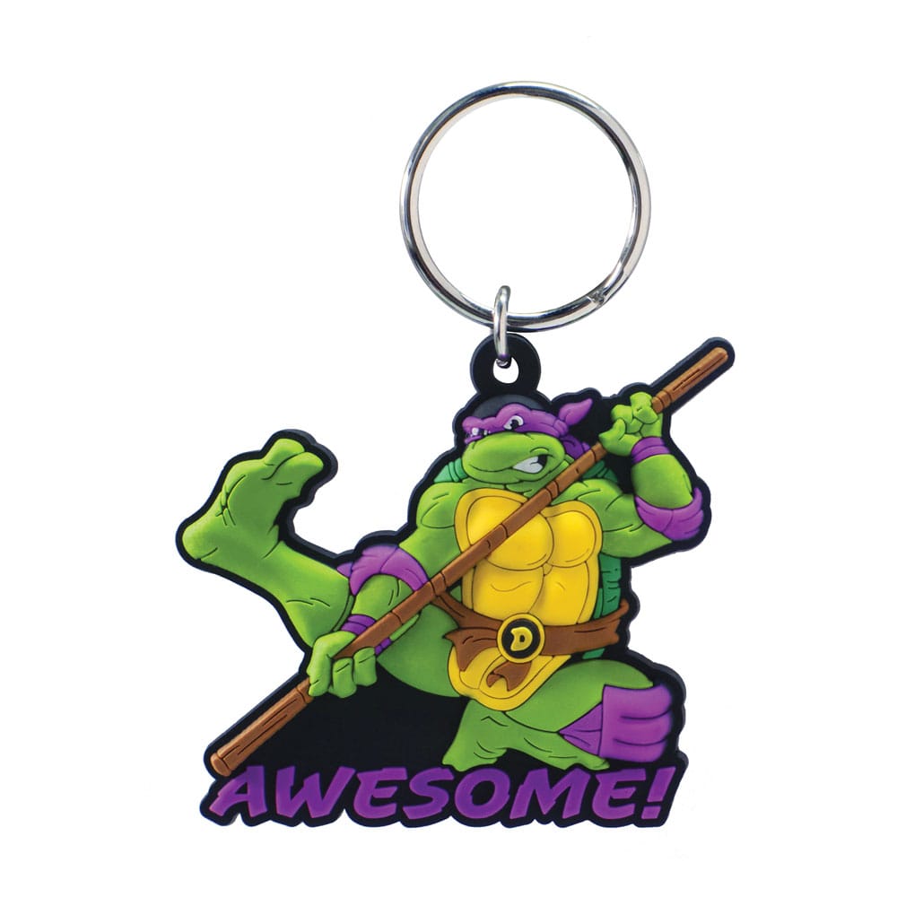 Teenage Mutant Ninja Turtles Soft-Touch-PVC-Taschenclip Donatello