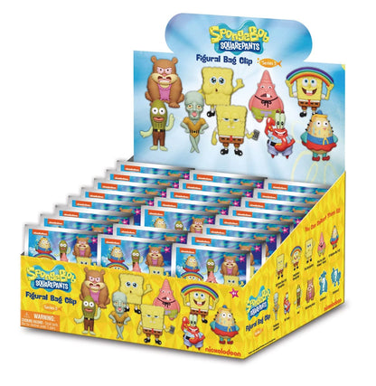 Nickelodeon Classics 3D PVC-tasclips Serie 5 SpongeBob SquarePants-display (24)