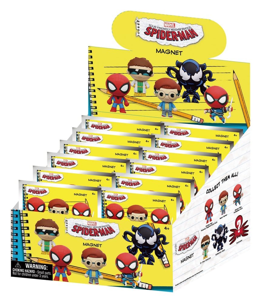 Spider-Man Magnets Blindpack Display (12)