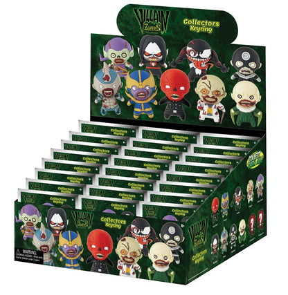 Marvel 3D PVC Bag Clips Series 1 Zombies Display (24)