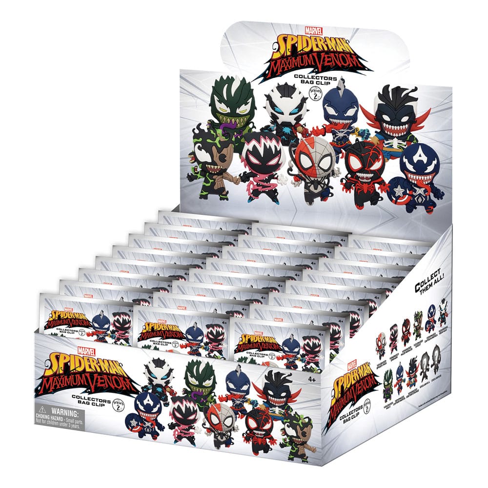 Venom 3D PVC Bag Clips Serie 2 Display (24)