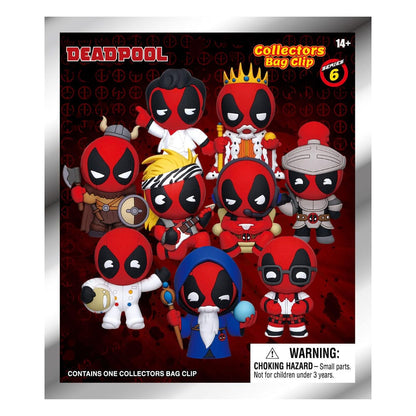 Marvel 3D PVC Çanta Klipleri Deadpool Serisi 6 Ekran (24)