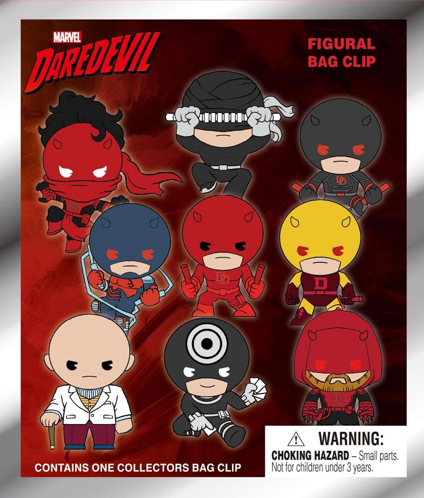 Daredevil 3D PVC Tasclips Klassiek Display (24)