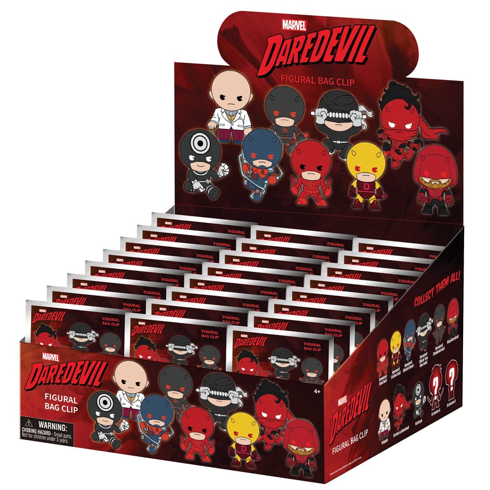 Daredevil 3D PVC Tasclips Klassiek Display (24)