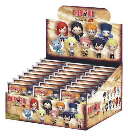 Fairy Tail 3D-skumtaskeclips Serie 1-skærm (24)