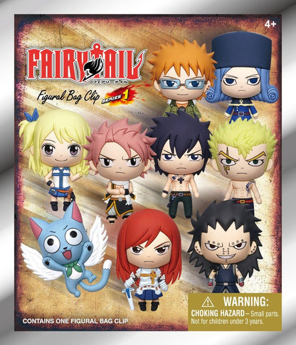 Fairy Tail 3D-skumtaskeclips Serie 1-skærm (24)