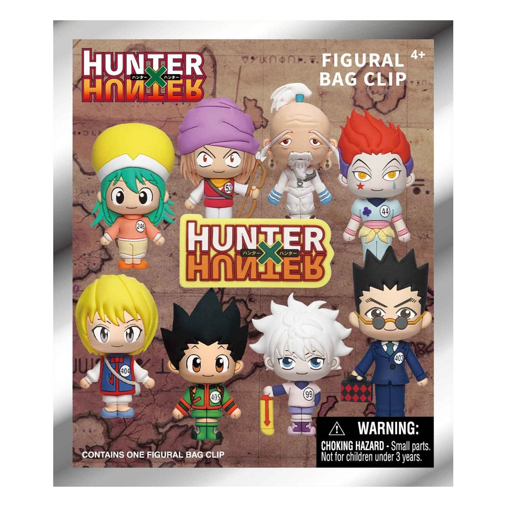 Hunter x Hunter Clips para bolsas de espuma 3D Serie 1 Pantalla (24)