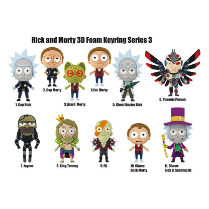 Zaslon Rick and Morty PVC kopče za torbe serije 3 (24)