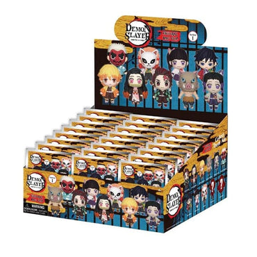 Demon Slayer Kimetsu No Yaiba: 3D Bag Clip Series 1 - 24 Piec CDU