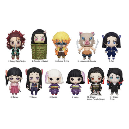 Demon Slayer: Kimetsu Hayır Yaiba 3D PVC Çanta Klipleri Seri 4 Ekran (24)
