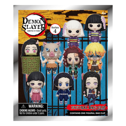 Demon Slayer: Kimetsu Hayır Yaiba 3D PVC Çanta Klipleri Seri 4 Ekran (24)