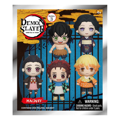 Demon Slayer: Kimetsu no Yaiba 3D Magnets Series 3 Display (12)