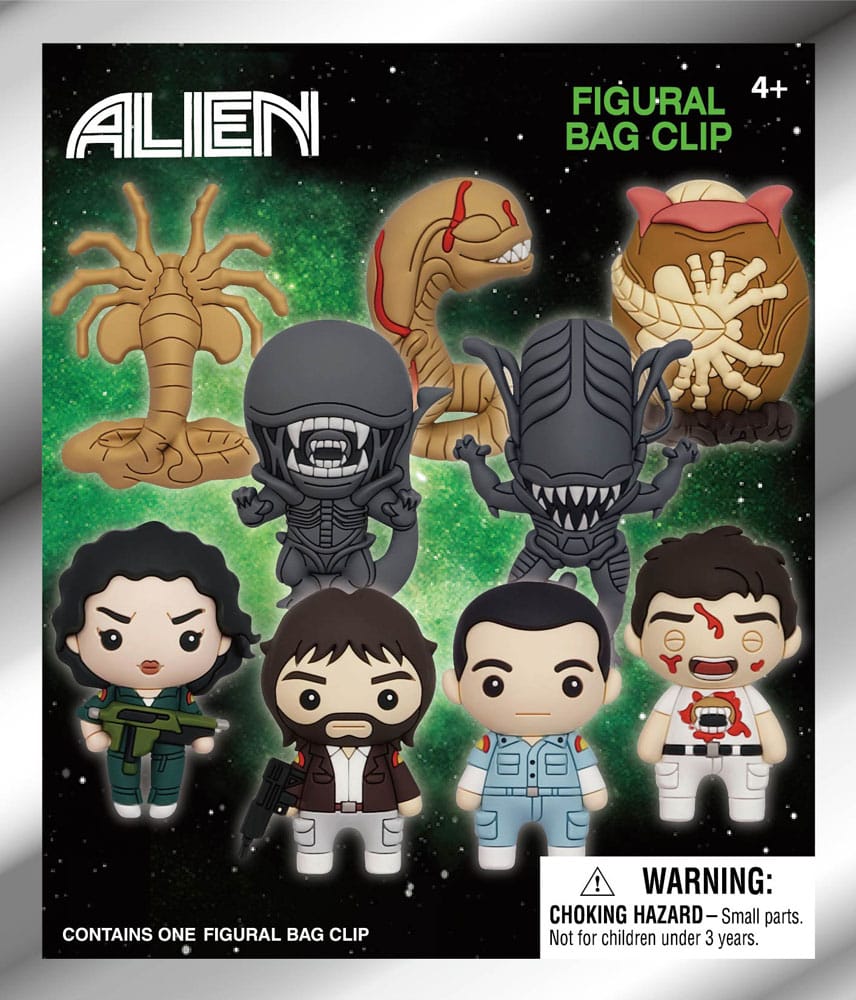 Alien 3D PVC Çanta Klipsleri Serisi 1 Ekran (24)
