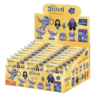 Lilo & Stitch Movie Clips para bolsas de espuma 3D Serie 63 Display (24)