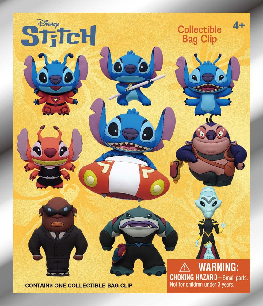 Clip per sacchetti in schiuma 3D Lilo & Stitch Stitch in Space Display (24)