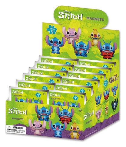 Lilo & Stitch 3D-Magnete Stitch Series 6 Blind Pack Display (12)