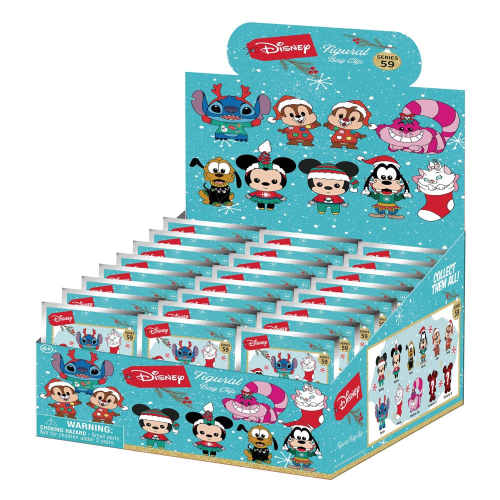 Disney 3D PVC Bag Clips Series 59 Display (24)