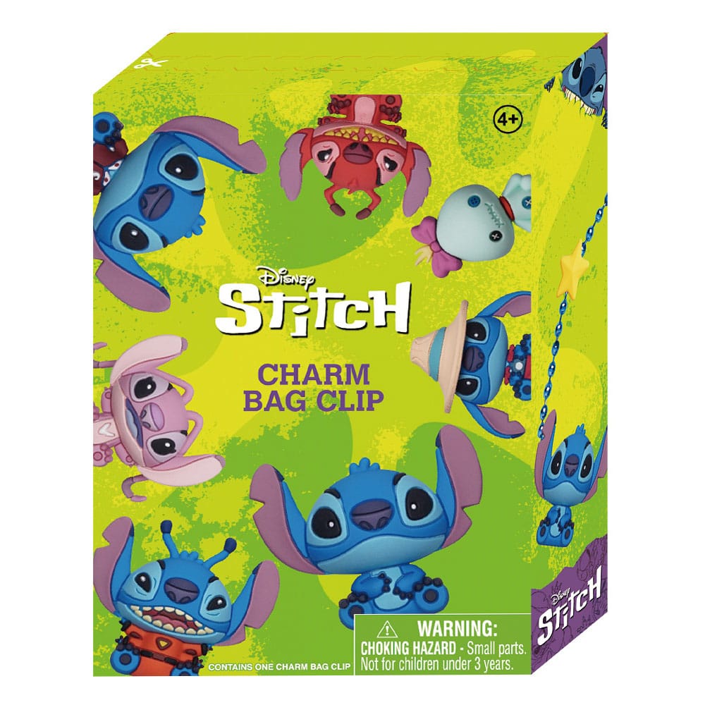 Lilo & Stitch 3D PVC Torba Klipsleri Dikiş Charm Display (24)