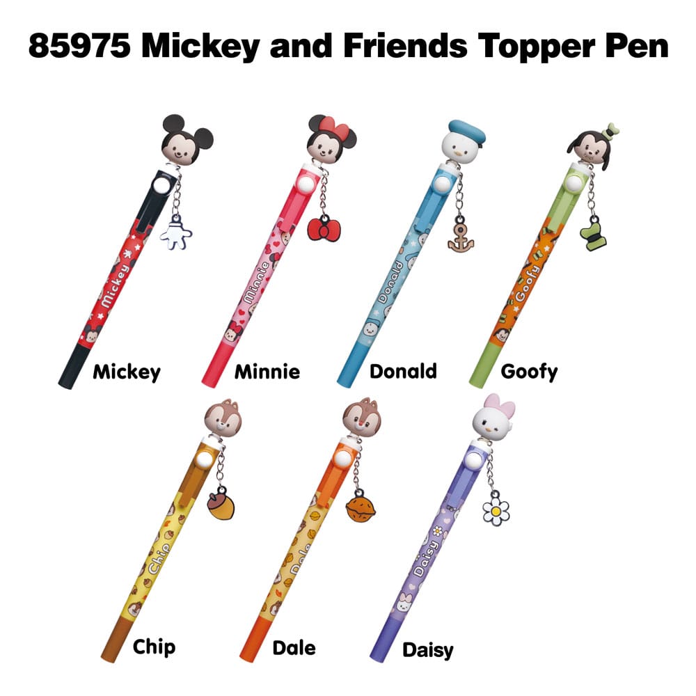 Mickey and Friends 3D Head Topper Spinning Pen