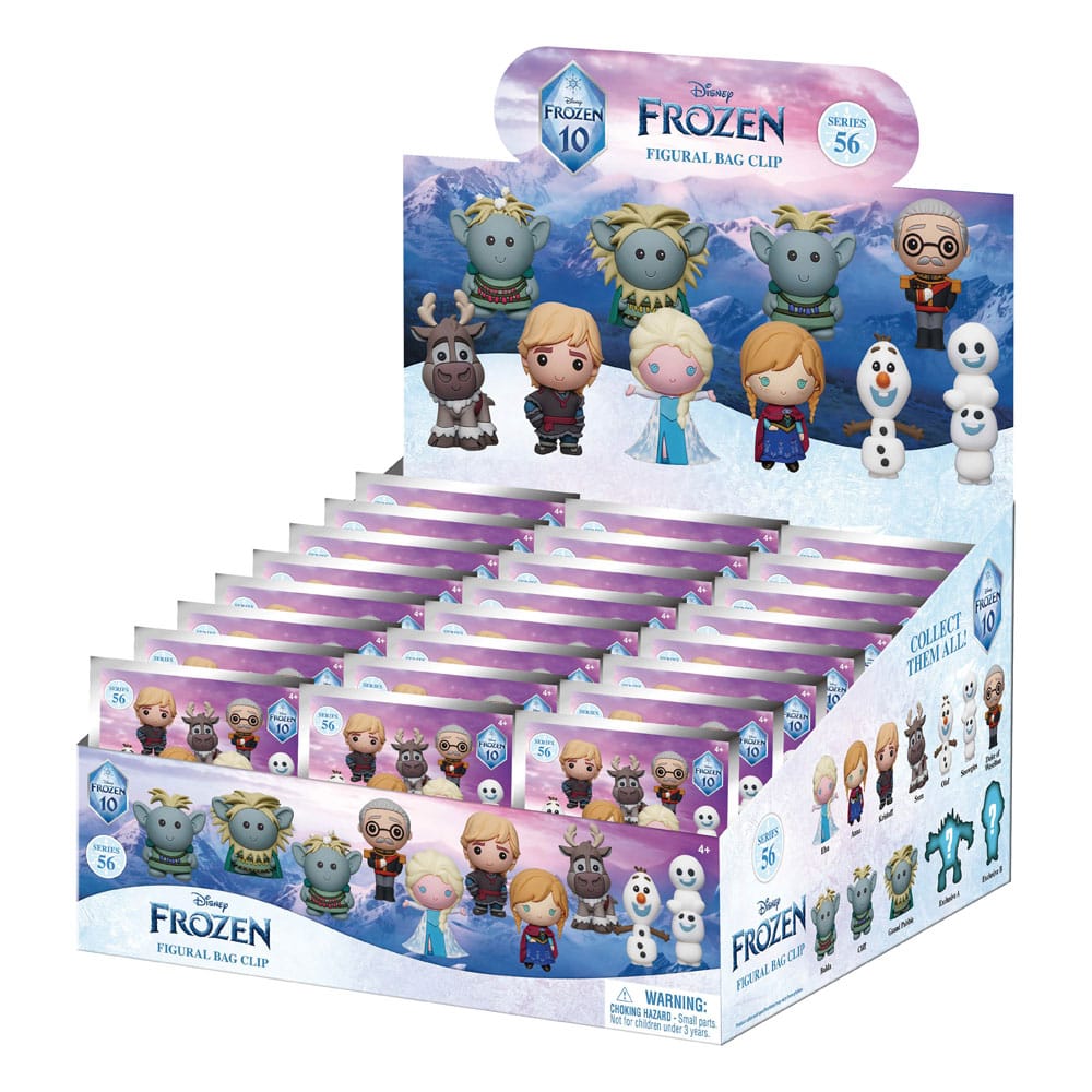 Frozen 3D PVC Bag Clips 10th Anniversary Series 59 Affichage (24)