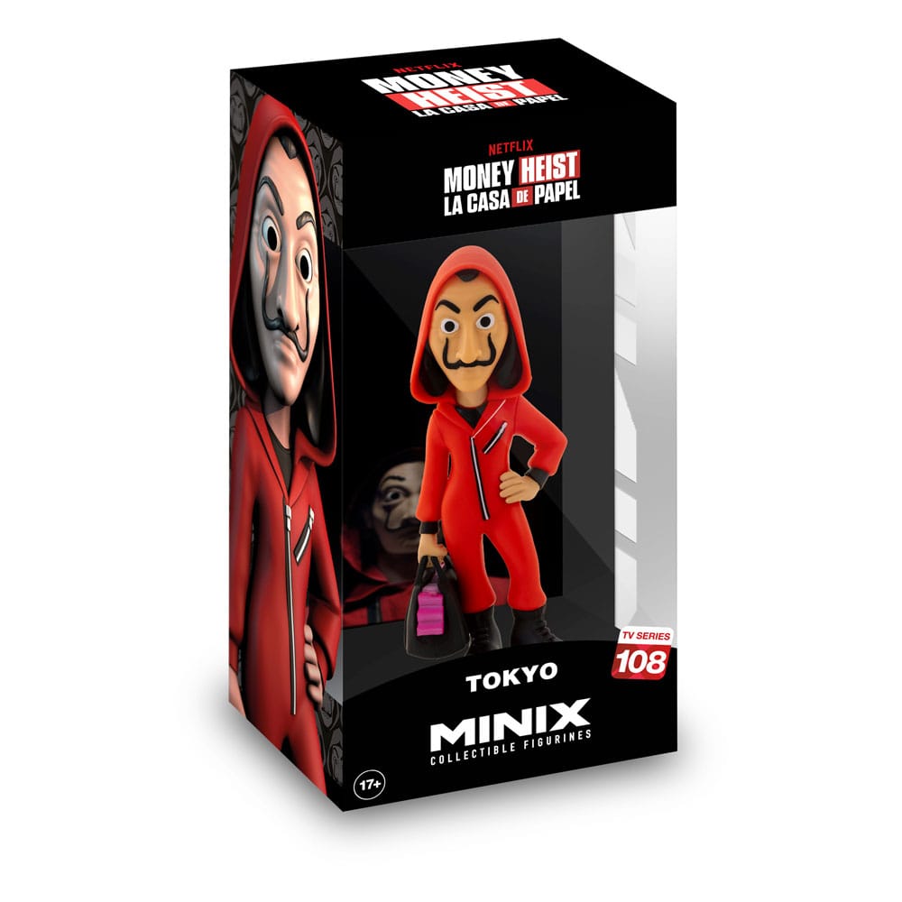 Money Heist Minix Figura Tokio con máscara de 12 cm