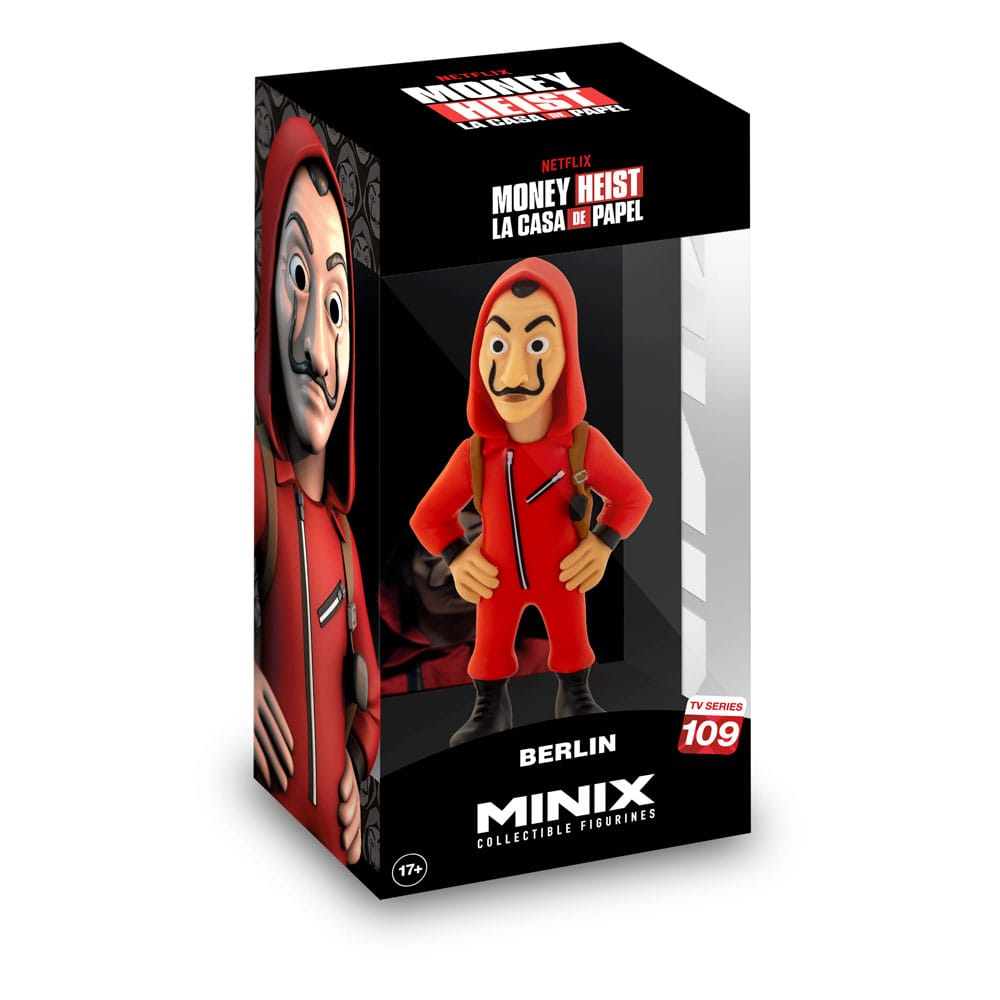 Money Heist Minix Figura Berlín con máscara de 12 cm