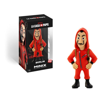 Money Heist Minix Figura Berlín con máscara de 12 cm