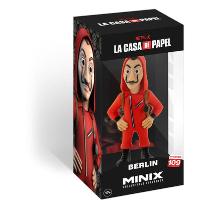 Money Heist Minix Figura Berlín con máscara de 12 cm