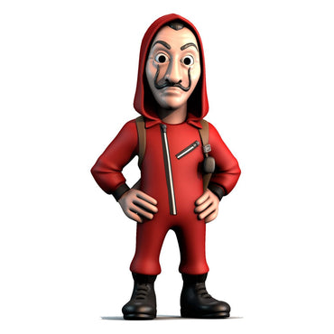 Money Heist Minix Figura Berlín con máscara de 12 cm