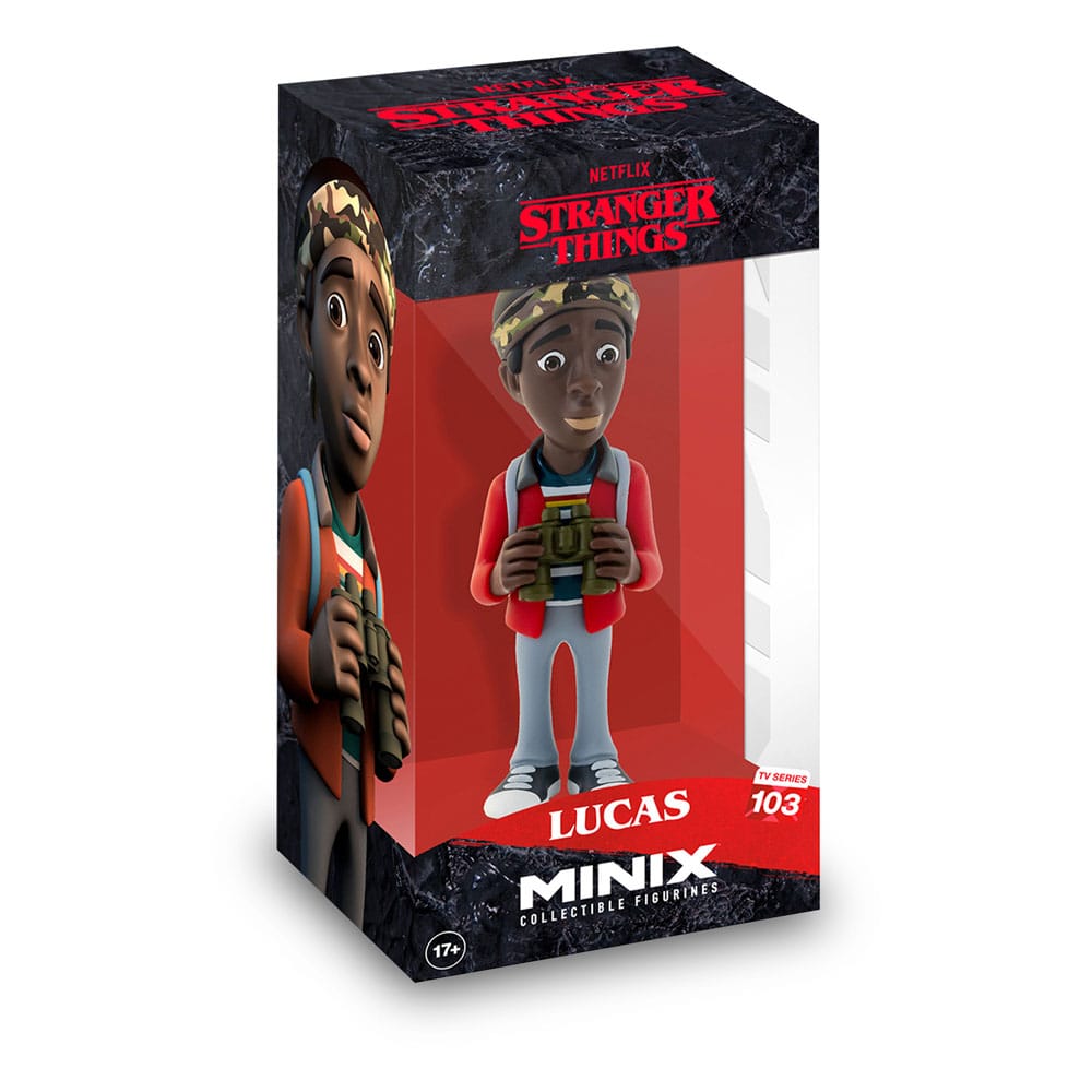 Stranger Things Minix Figur Lucas 12 cm