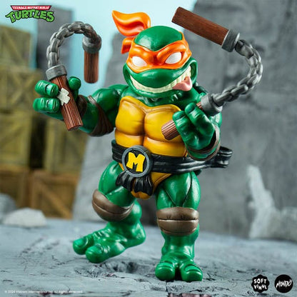 Teenage Mutant Ninja Turtles Figurine en Vinyle Souple Michel-Ange 20 cm