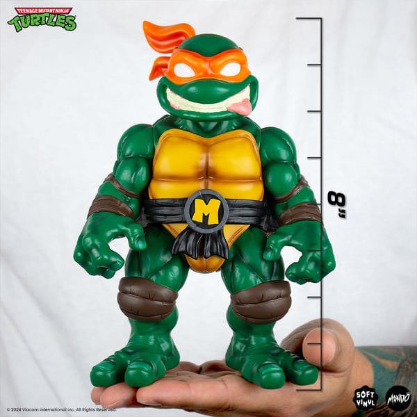 Teenage Mutant Ninja Turtles Figurine en Vinyle Souple Michel-Ange 20 cm