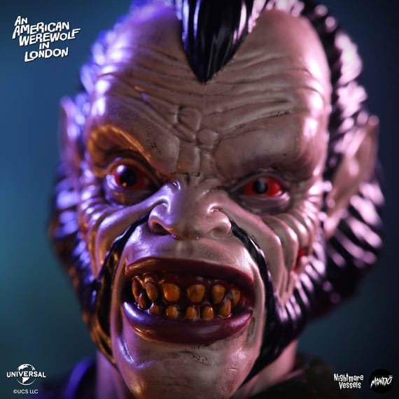 Figura Vinilo Suave Un Hombre Lobo Americano en Londres Nightmare Demons 17 cm
