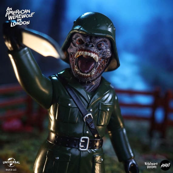 Figura Vinilo Suave Un Hombre Lobo Americano en Londres Nightmare Demons 17 cm