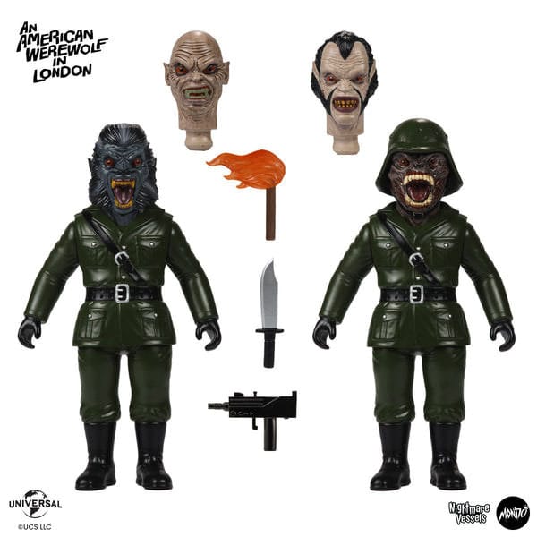 Figura Vinilo Suave Un Hombre Lobo Americano en Londres Nightmare Demons 17 cm