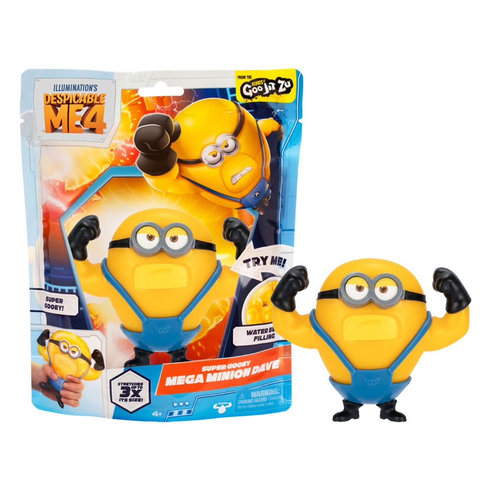 Despicable Me 4 esnek kahraman figürü Dave 11 cm