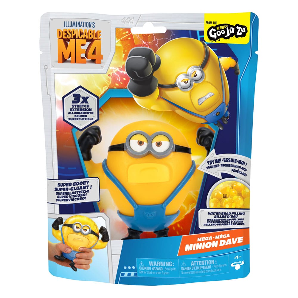 Despicable Me 4 esnek kahraman figürü Dave 11 cm