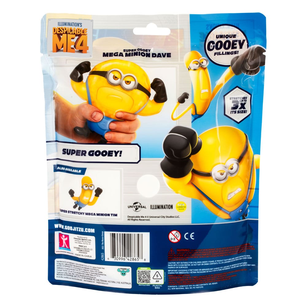 Despicable Me 4 esnek kahraman figürü Dave 11 cm