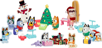 Plave mini figure adventskog kalendara